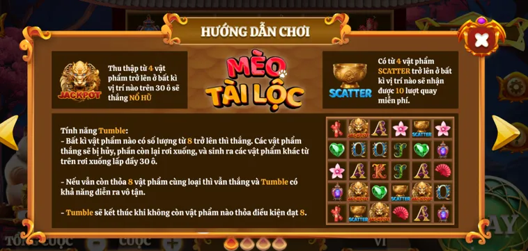 Chinh Phục Siêu Phẩm Nổ Hũ Mèo Tài Lộc Tại HitClub Đẳng Cấp Nhất