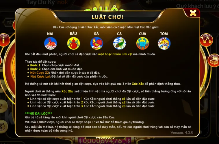 Khám Phá Siêu Phẩm Minigame Bầu Cua Mini Tại HitClub Thắng Lớn Mỗi Ngày