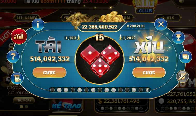 Siêu Phẩm Casino Tài Xỉu Tại HitClub Sân Chơi Đẳng Cấp Số Một Việt Nam