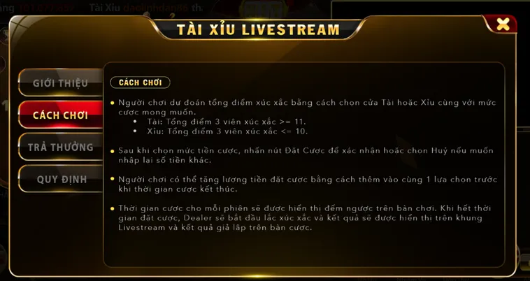 Khám Phá Sự Kịch Tính Của Tài Xỉu Livestream Tại HitClub Đẳng Cấp Nhất