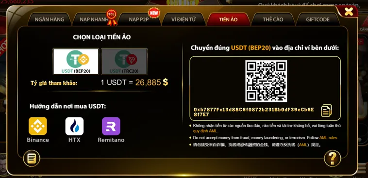 Nạp Tiền Vào HitClub Bằng Tiền Điện Tử