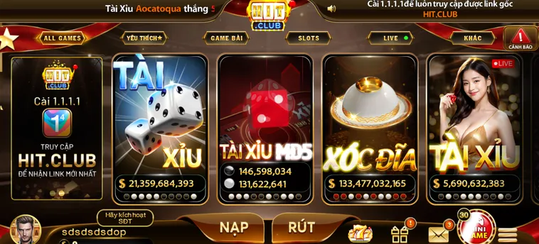 Cổng Game HitClub - Luôn Cập Nhật Các Tựa Game Hot Nhất Hiện Nay Cho Mọi Cược Thủ